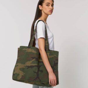 Shopping bag camouflage